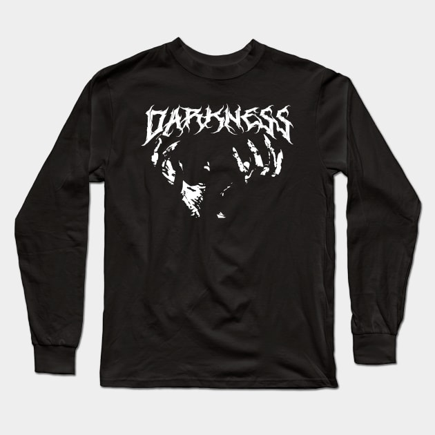 Darkness Long Sleeve T-Shirt by God On Do